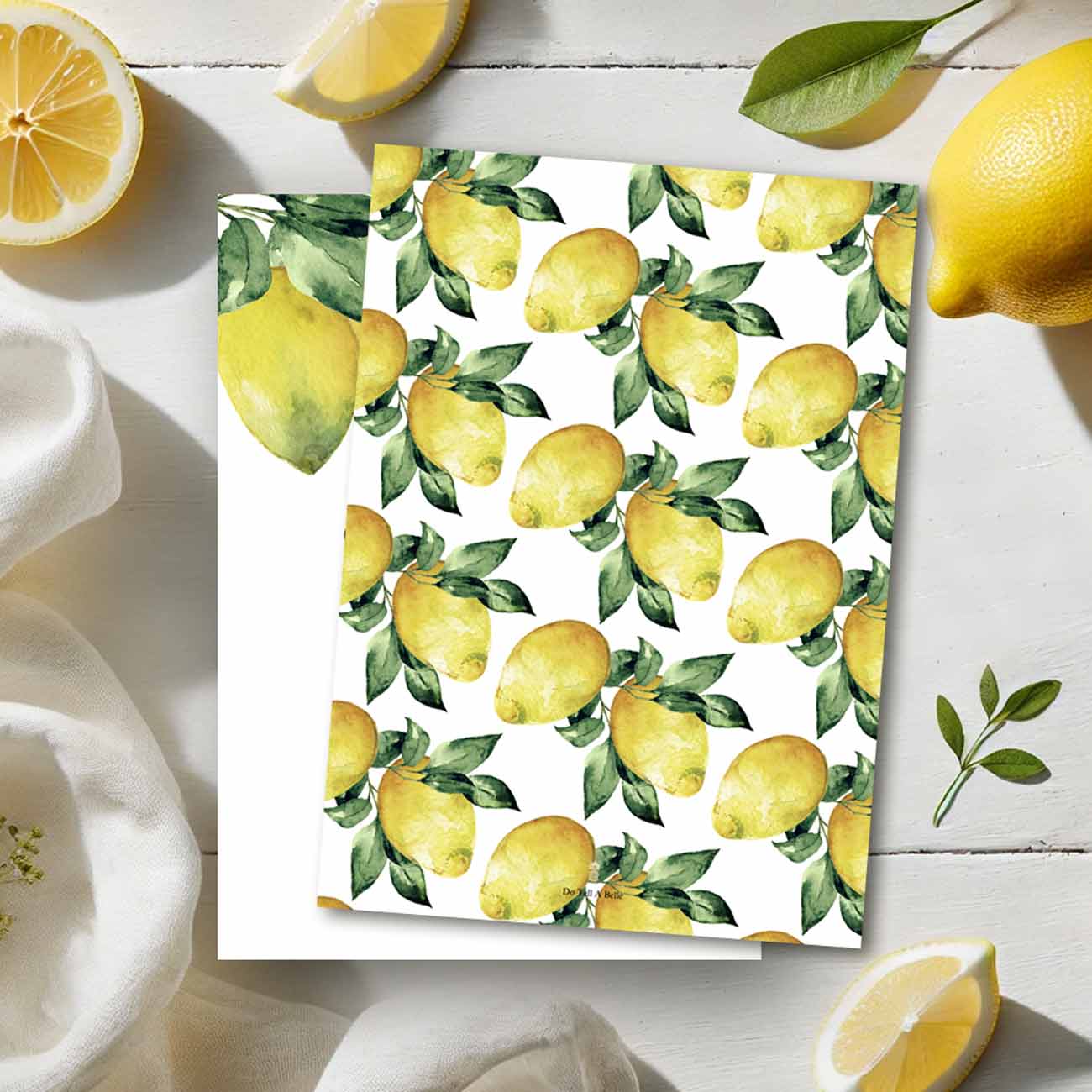 Lemon Themed Bridal Shower Invites | Main Squeeze | Do Tell A Belle