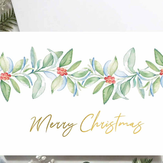 watercolor Christmas cards by Victoria Grigaliunas of Do Tell A Belle