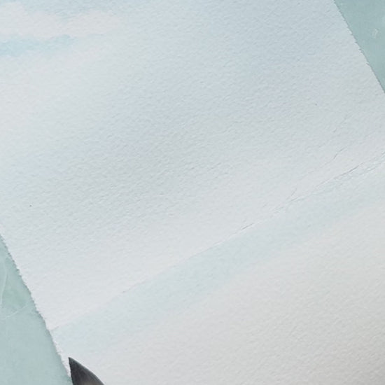Watch behind the scenes as I paint the watercolor art for my rustic beach wedding invitations. By Victoria Grigaliunas of Do Tell A Belle